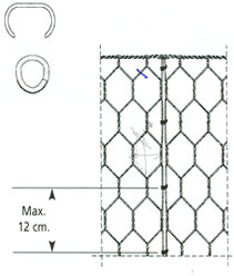 Execução de gabiões - Fig. 6